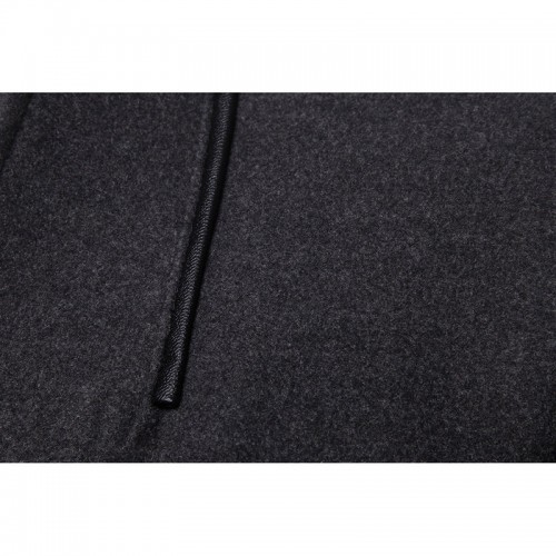 Irregular British Style Solid Color Suit V-Neck Trench Coat for Men Irregular British Style Solid Color Suit V-Neck Trench Coat for Men