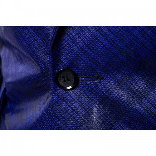 Men's Business Slim Suit Printing Wedding Banquet Club Stage Lapel Blazer Men's Business Slim Suit Printing Wedding Banquet Club Stage Lapel Blazer