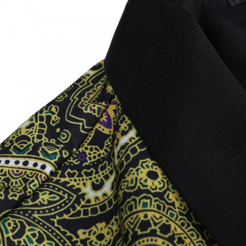 Formal Printing Slim Director Performance Dressing Suits for Men Formal Printing Slim Director Performance Dressing Suits for Men