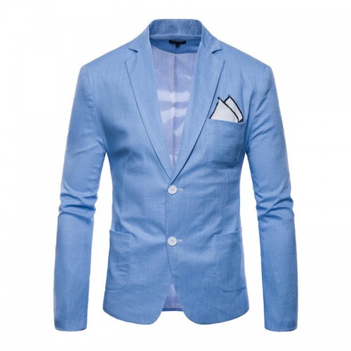 Slim Fit Solid Color Casual Solid Blazer Suits For Men Slim Fit Solid Color Casual Solid Blazer Suits For Men
