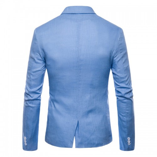 Slim Fit Solid Color Casual Solid Blazer Suits For Men Slim Fit Solid Color Casual Solid Blazer Suits For Men