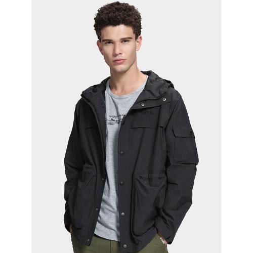 Camel Crown Mens Multi-Pocket Windproof Waterproof Breathable Casual Technical Jacket Camel Crown Mens Multi-Pocket Windproof Waterproof Breathable Casual Technical Jacket