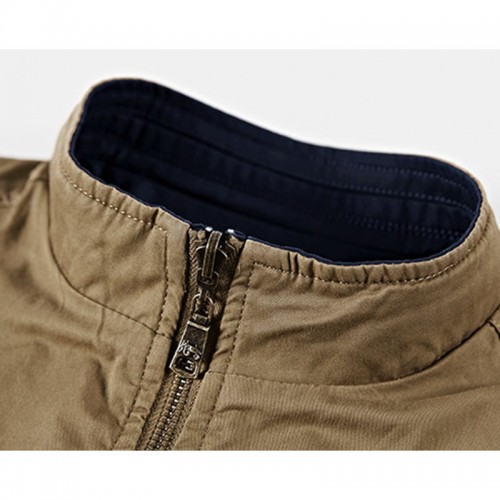 Casual Two Side Plus Size Loose Windproof Breathable Multifunction Pockets Jacket Casual Two Side Plus Size Loose Windproof Breathable Multifunction Pockets Jacket