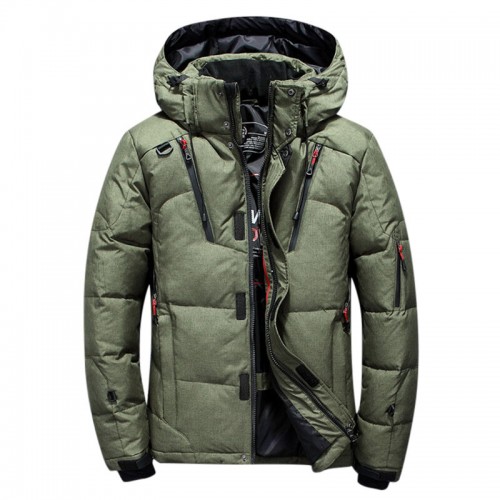 Men's Winter Thick Down Parka Jacket Quilted Insulated Down Parka Coats Men's Winter Thick Down Parka Jacket Quilted Insulated Down Parka Coats