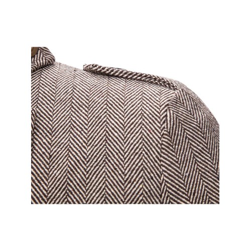 Mens Autumn Fashion Handsome Fake Two Pieces Plain Woolen Trench Coat Mens Autumn Fashion Handsome Fake Two Pieces Plain Woolen Trench Coat