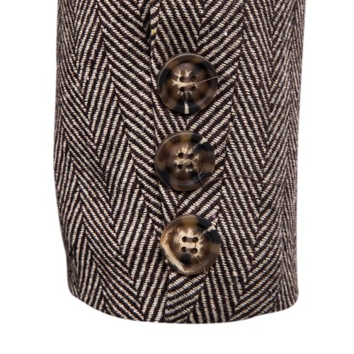 Mens Autumn Fashion Handsome Fake Two Pieces Plain Woolen Trench Coat Mens Autumn Fashion Handsome Fake Two Pieces Plain Woolen Trench Coat