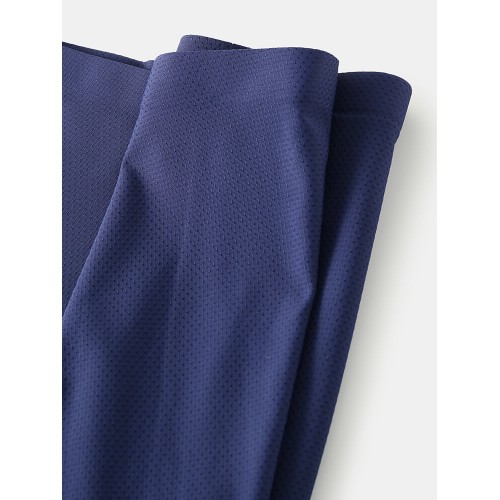 Mens Sexy Ice Silk Underwear Pure Color Mesh Holes Seamless Boxers Mens Sexy Ice Silk Underwear Pure Color Mesh Holes Seamless Boxers