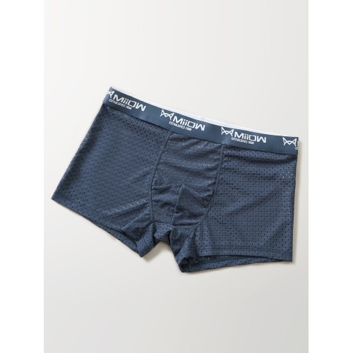 Mens Ice Silk Mesh Multipacks Boxer Briefd Breathable 3 Color Gift Box Set Underpants Mens Ice Silk Mesh Multipacks Boxer Briefd Breathable 3 Color Gift Box Set Underpants