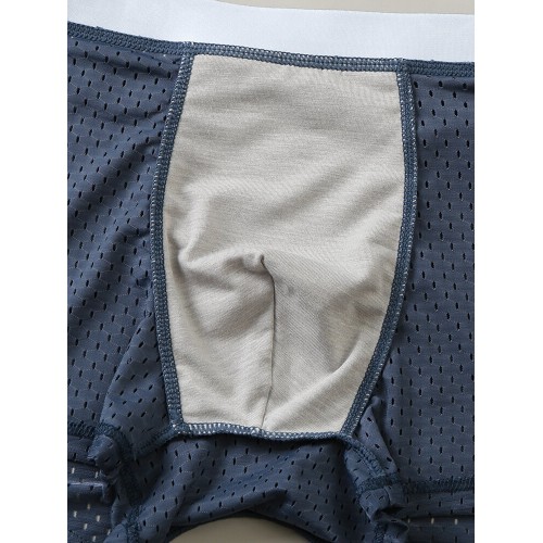 Mens Ice Silk Mesh Multipacks Boxer Briefd Breathable 3 Color Gift Box Set Underpants Mens Ice Silk Mesh Multipacks Boxer Briefd Breathable 3 Color Gift Box Set Underpants