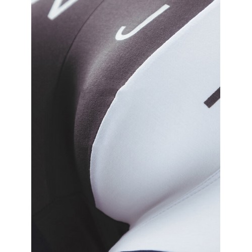 Multipacks Boxed Mens Color Block Boxer Briefs Letter Print Cotton Breathable Antibacterial Cozy Underwears Multipacks Boxed Mens Color Block Boxer Briefs Letter Print Cotton Breathable Antibacterial Cozy Underwears