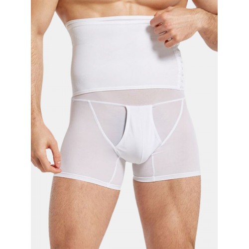 Men Abdomen Control Hasp Shapewear Breathable Hip Lift Body Shaping Pants Men Abdomen Control Hasp Shapewear Breathable Hip Lift Body Shaping Pants