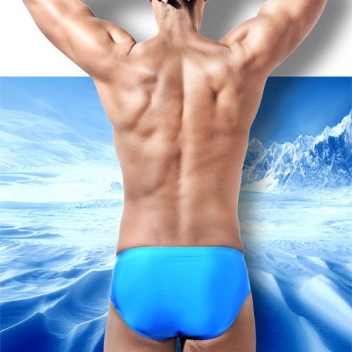 Casual Breathable Ice Silk Transparent Thin Breathable Seamless Stretch Briefs for Men Casual Breathable Ice Silk Transparent Thin Breathable Seamless Stretch Briefs for Men