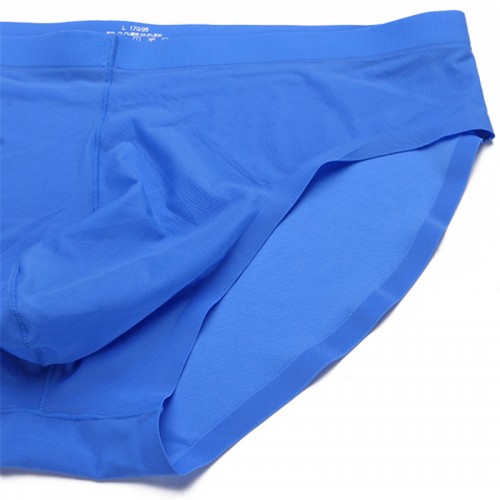 Casual Breathable Ice Silk Transparent Thin Breathable Seamless Stretch Briefs for Men Casual Breathable Ice Silk Transparent Thin Breathable Seamless Stretch Briefs for Men