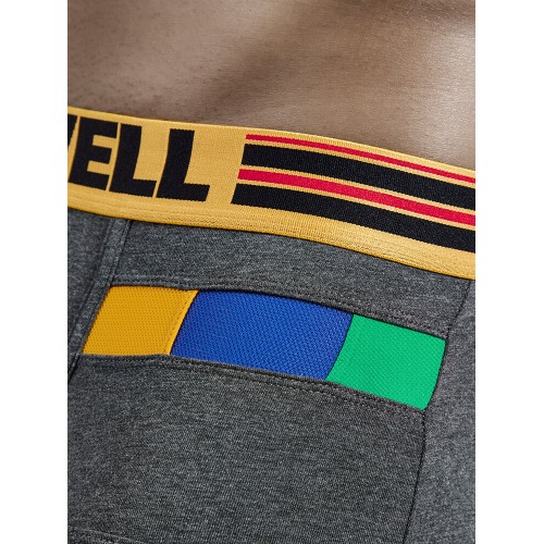 Men Breathable Cotton Underwear Patchwork Colorblock Sport Pouch Boxer Briefs Men Breathable Cotton Underwear Patchwork Colorblock Sport Pouch Boxer Briefs