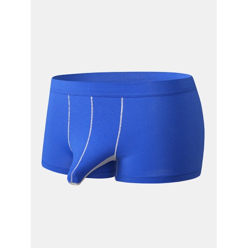 Mens Ice Silk Breathable Soft Cozy Mesh U Convex Boxer Briefs Underwear Mens Ice Silk Breathable Soft Cozy Mesh U Convex Boxer Briefs Underwear