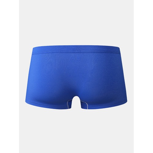 Mens Ice Silk Breathable Soft Cozy Mesh U Convex Boxer Briefs Underwear Mens Ice Silk Breathable Soft Cozy Mesh U Convex Boxer Briefs Underwear