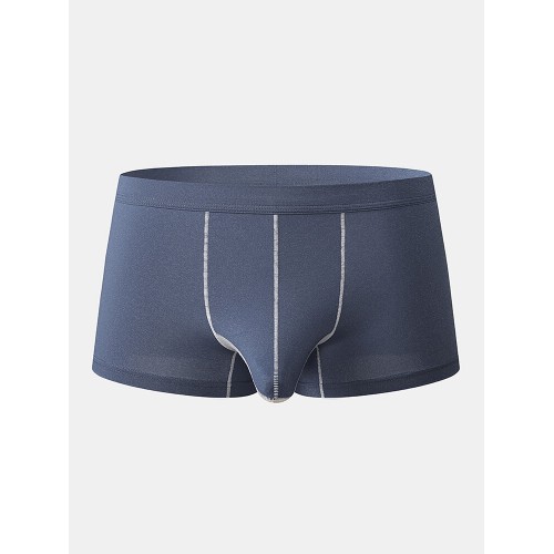 Mens Ice Silk Breathable Soft Cozy Mesh U Convex Boxer Briefs Underwear Mens Ice Silk Breathable Soft Cozy Mesh U Convex Boxer Briefs Underwear