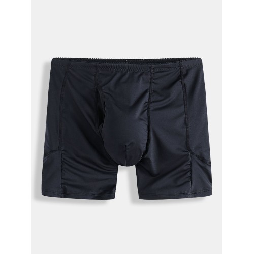 Men Breathable Butt Lifting Underwear BodyBuilding Compression Boxer Detachable Pads Padded Underwear Men Breathable Butt Lifting Underwear BodyBuilding Compression Boxer Detachable Pads Padded Underwear