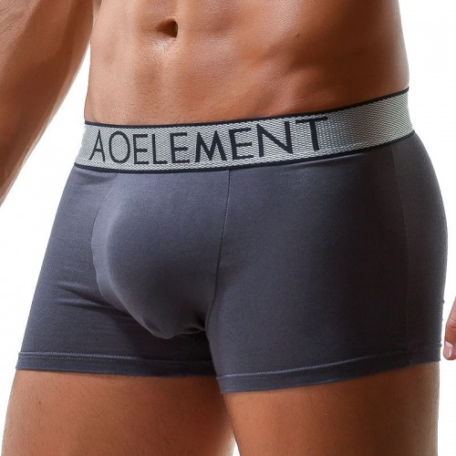 Mens Sexy Modal Boxer Briefs Underwear With Breathable Inside Embedded Separate Penis Pouch Mens Sexy Modal Boxer Briefs Underwear With Breathable Inside Embedded Separate Penis Pouch