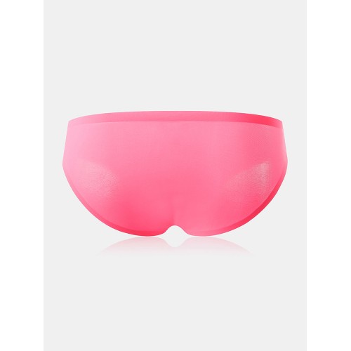 Mens Sexy Underwear Ice Silk Thin Transparent Cool Breathable Seamless Solid Color Briefs Mens Sexy Underwear Ice Silk Thin Transparent Cool Breathable Seamless Solid Color Briefs