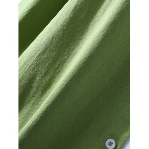 Mens 100% Cotton Contrast Patchwork Casual Chest Pocket Long Sleeve Shirts Mens 100% Cotton Contrast Patchwork Casual Chest Pocket Long Sleeve Shirts