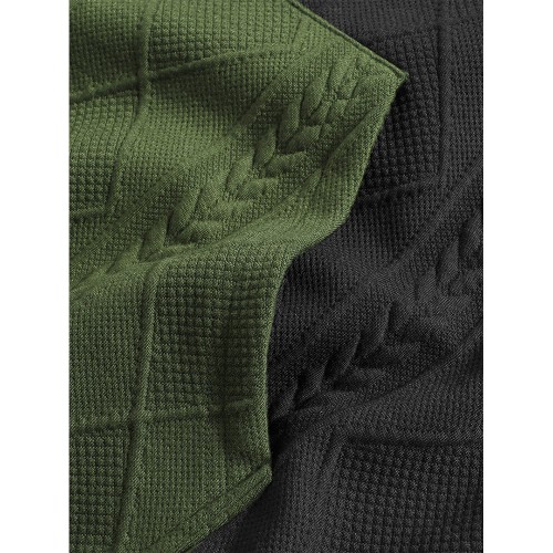 Mens Knitting Texture Color Bolck Stitching Patchwork Drawstring Hoodies Mens Knitting Texture Color Bolck Stitching Patchwork Drawstring Hoodies