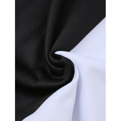 Mens Color Block Patchwork Loose Pouch Pocket Drawstring Hoodies Mens Color Block Patchwork Loose Pouch Pocket Drawstring Hoodies