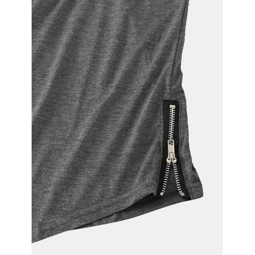 Mens Cotton Pattern Print Stretch Side Zip Regular Fit High Neck Hoodies Mens Cotton Pattern Print Stretch Side Zip Regular Fit High Neck Hoodies