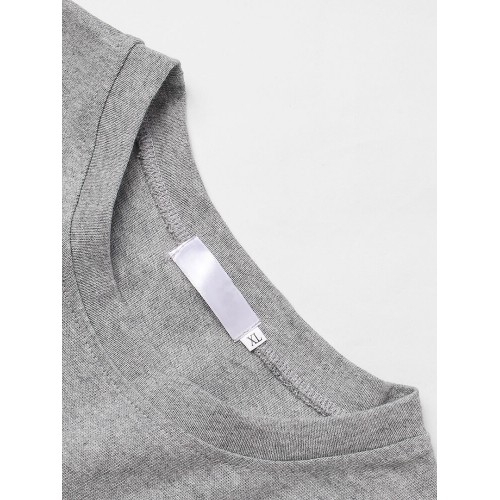 Mens Cotton Basic Solid Color Loose Casual Round Neck Sweatshirts Mens Cotton Basic Solid Color Loose Casual Round Neck Sweatshirts