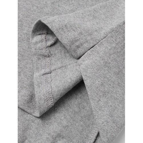 Mens Cotton Basic Solid Color Loose Casual Round Neck Sweatshirts Mens Cotton Basic Solid Color Loose Casual Round Neck Sweatshirts