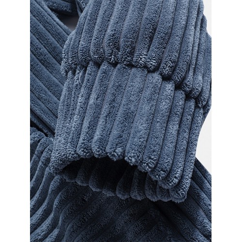 Mens Corduroy Solid Color Casual Loose Fit Kangaroo Pocket Drawstring Hoodies Mens Corduroy Solid Color Casual Loose Fit Kangaroo Pocket Drawstring Hoodies