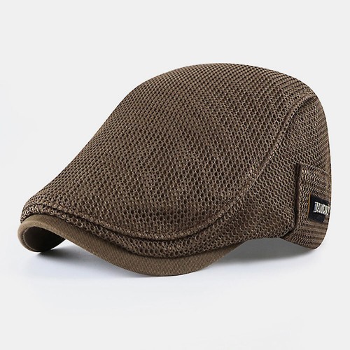 Mesh Breathable Beret Sun Protection Sun Flat Caps
